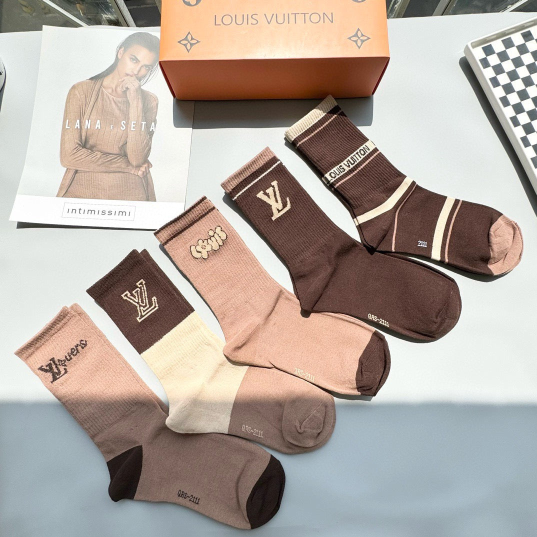 5-Pair Comfort Socks Set (1 BOX)-20