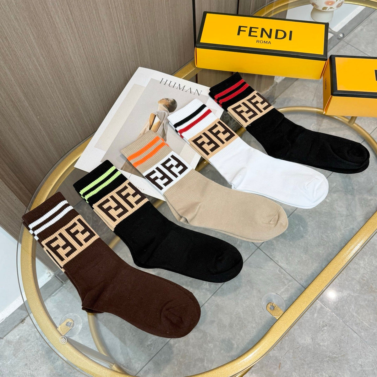 5-Pair Comfort Socks Set (1 BOX)-24