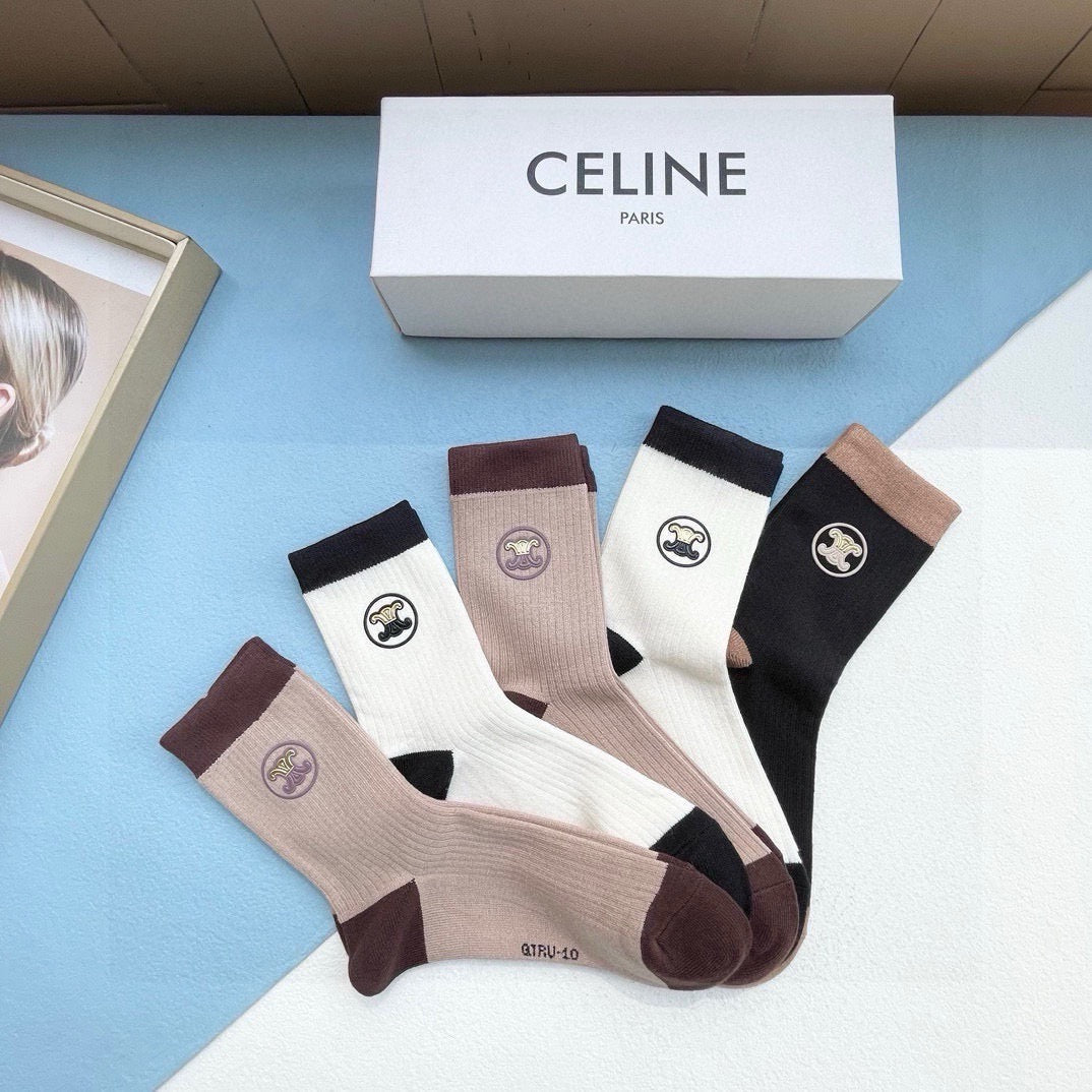 5-Pair Comfort Socks Set (1 BOX)-28