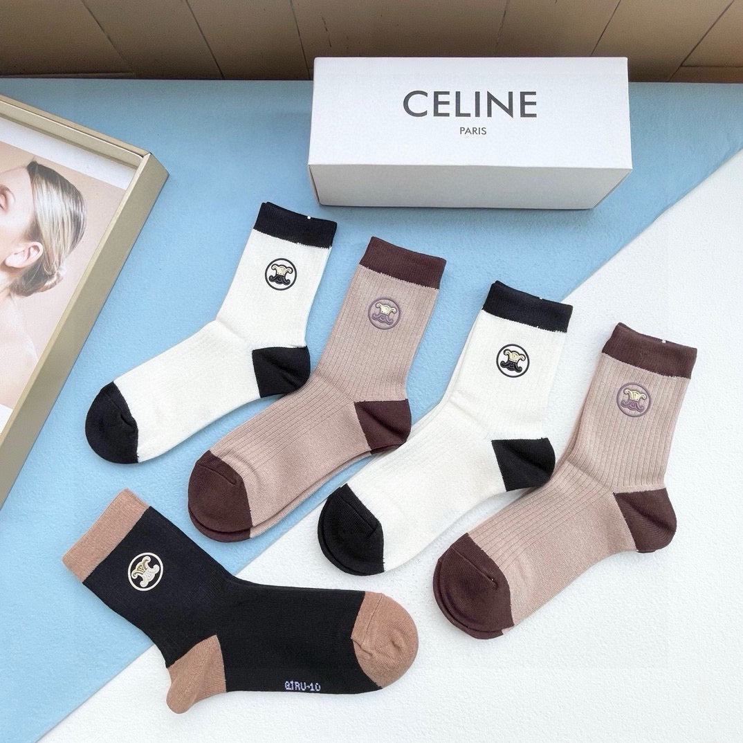 5-Pair Comfort Socks Set (1 BOX)-28