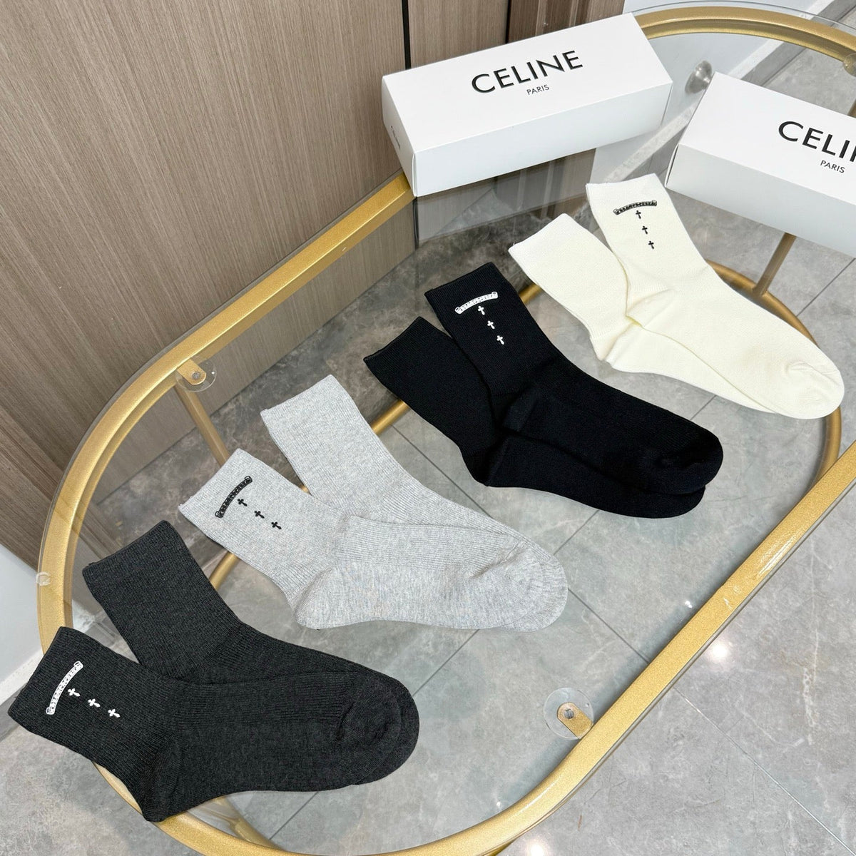 5-Pair Comfort Socks Set (1 BOX)-32