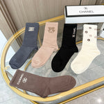 5-Pair Comfort Socks Set (1 BOX)-37
