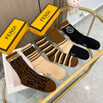 5-Pair Comfort Socks Set (1 BOX)-38