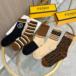 5-Pair Comfort Socks Set (1 BOX)-38