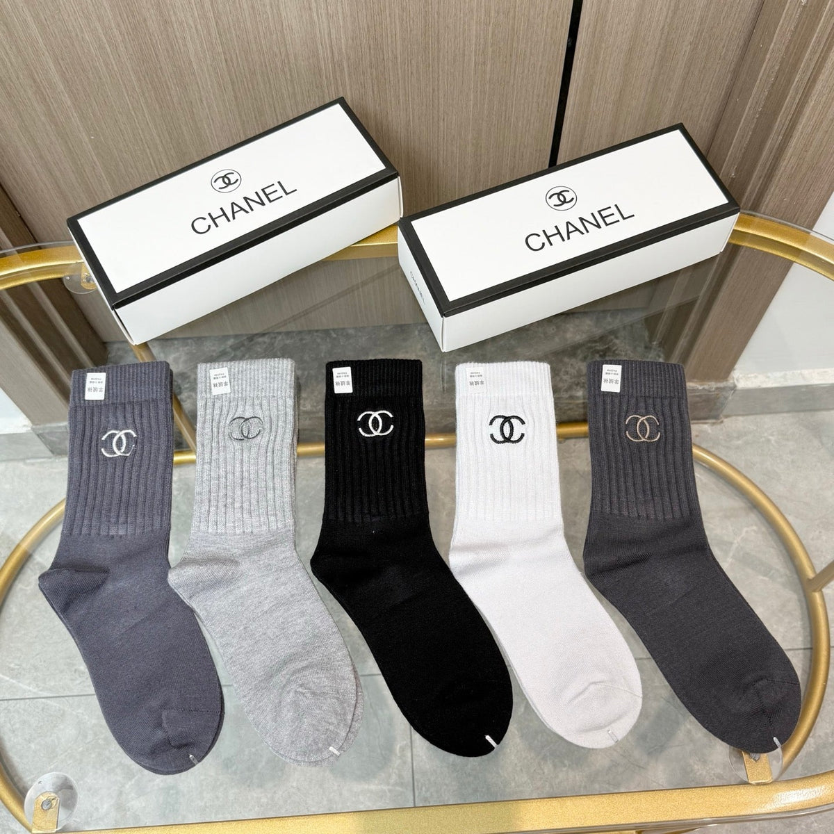 5-Pair Comfort Socks Set (1 BOX)-42