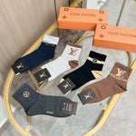 5-Pair Comfort Socks Set (1 BOX)-44