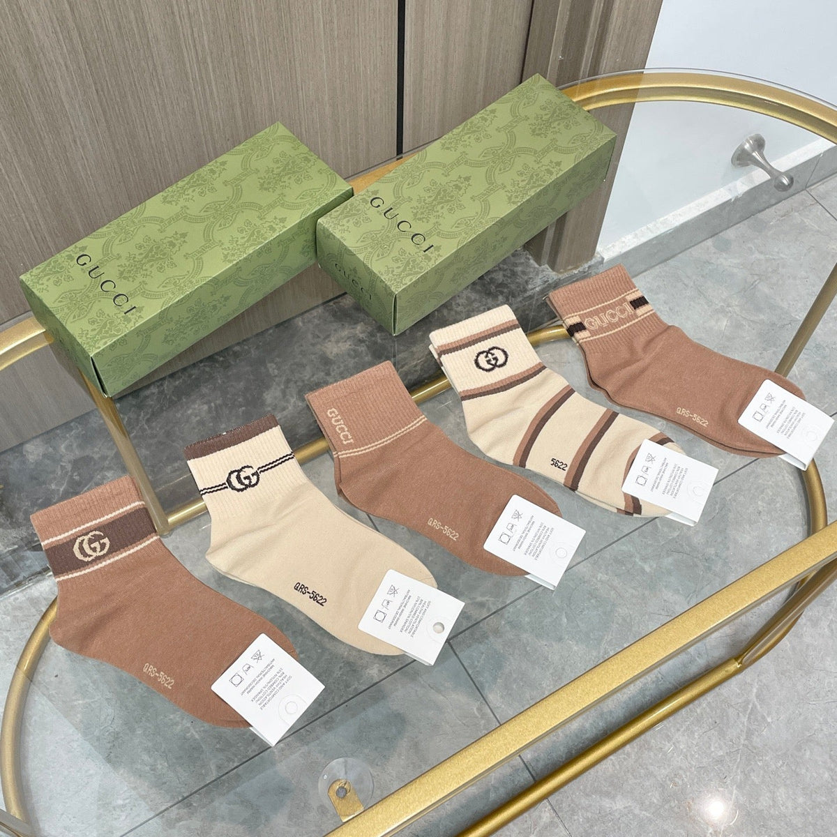 5-Pair Comfort Socks Set (1 BOX)-46