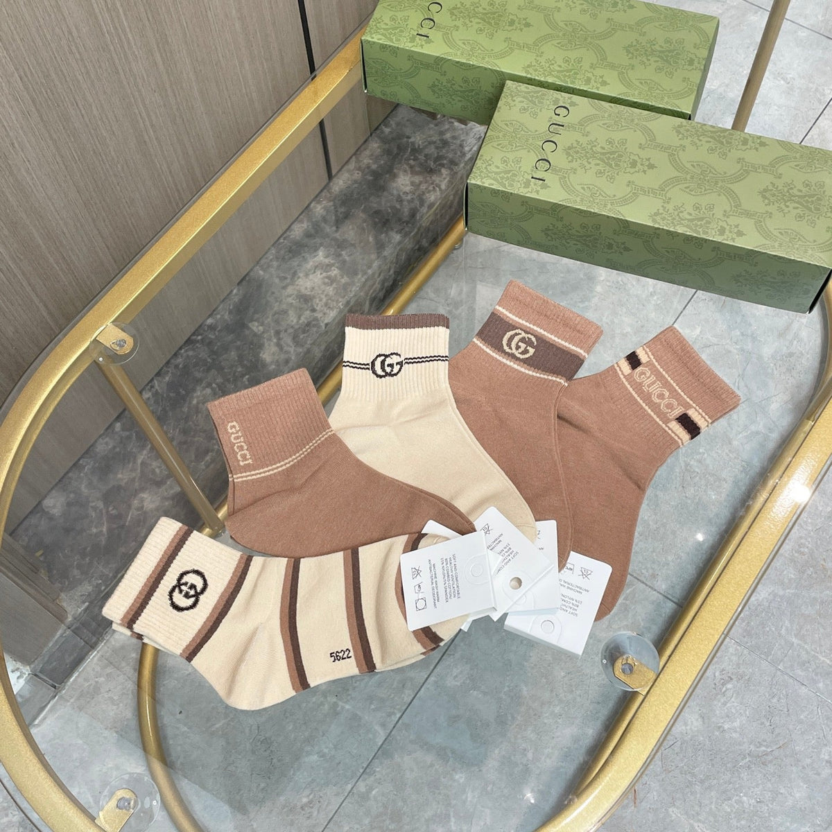 5-Pair Comfort Socks Set (1 BOX)-46