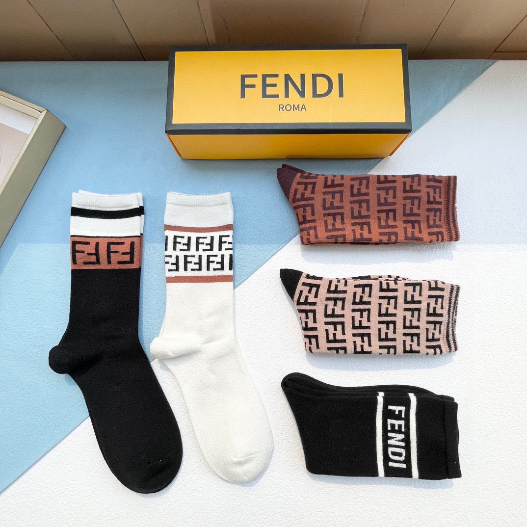 5-Pair Comfort Socks Set (1 BOX)-50