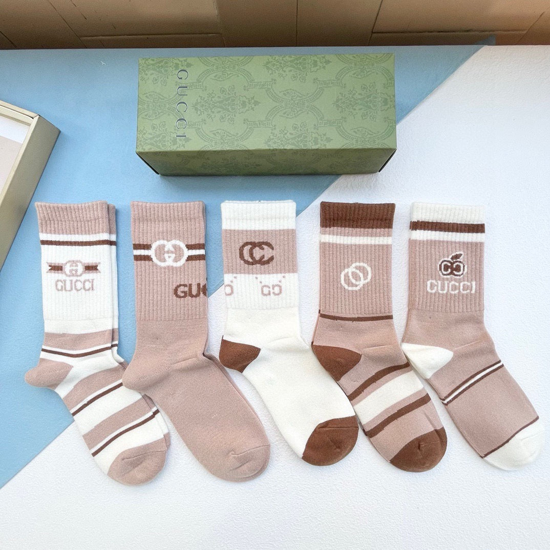 5-Pair Comfort Socks Set (1 BOX)-51