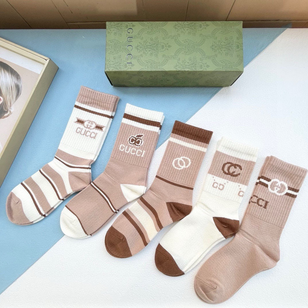 5-Pair Comfort Socks Set (1 BOX)-51