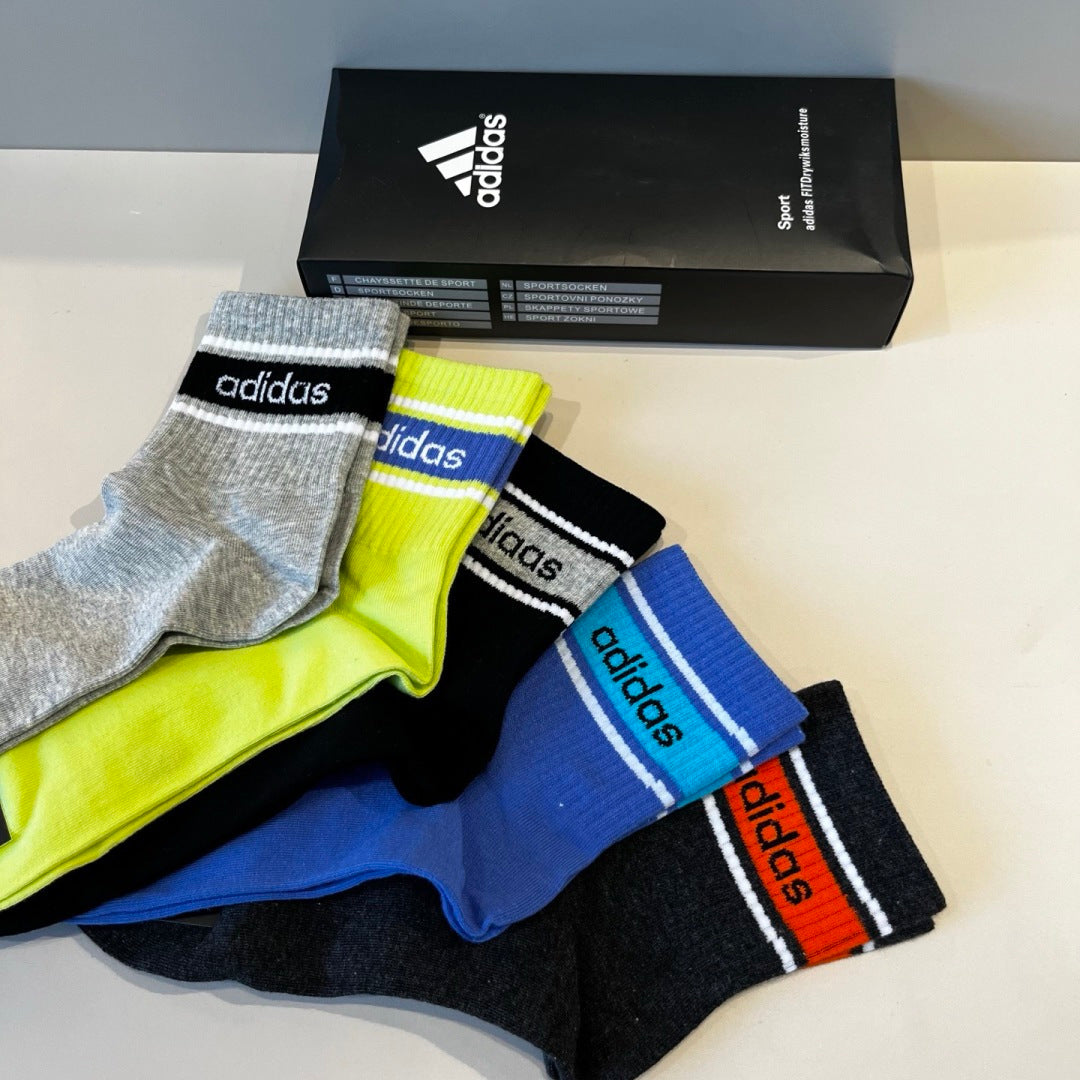 5-Pair Comfort Socks Set (1 BOX)-60