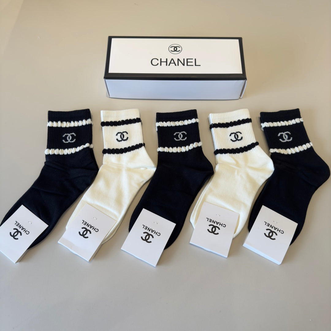 5-Pair Comfort Socks Set (1 BOX)-65