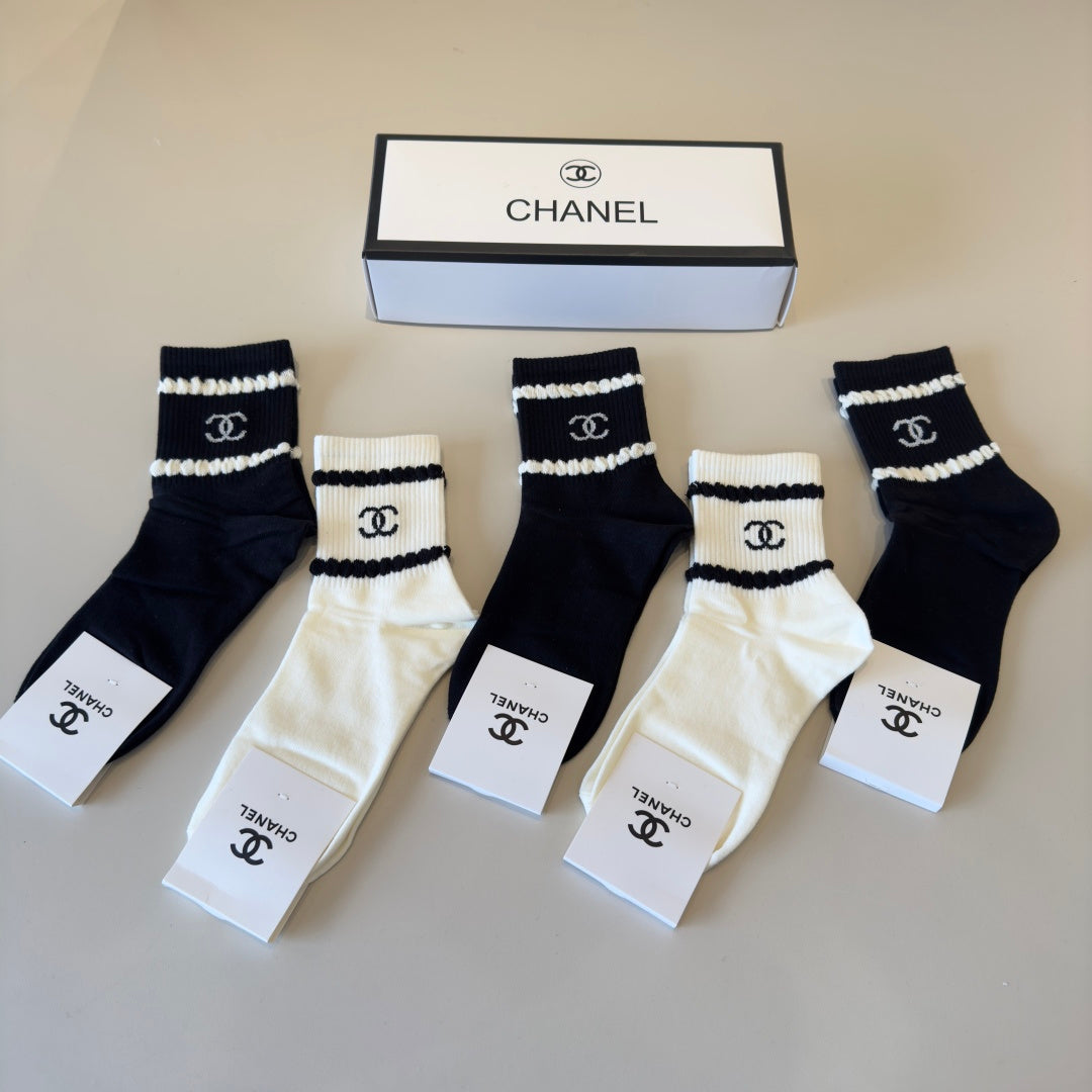 5-Pair Comfort Socks Set (1 BOX)-65