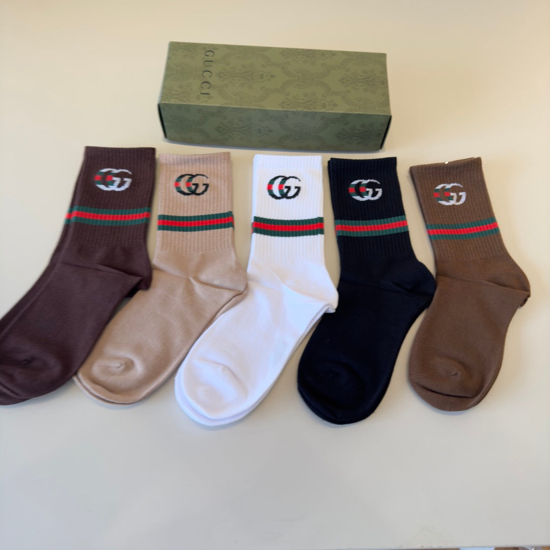 5-Pair Comfort Socks Set (1 BOX)-66