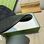 Leather Brim Baseball Cap（Adjustable Fit）-2