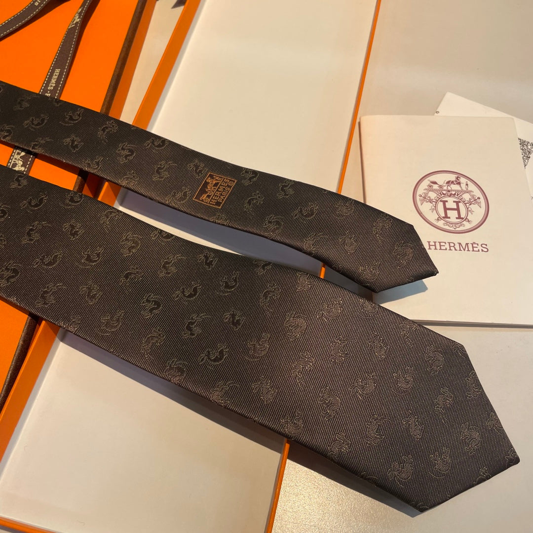Handcrafted Jacquard Tie-22