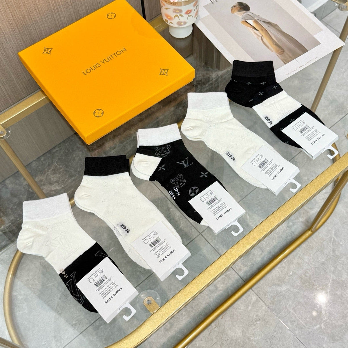 5-Pair Comfort Socks Set (1 BOX)-2