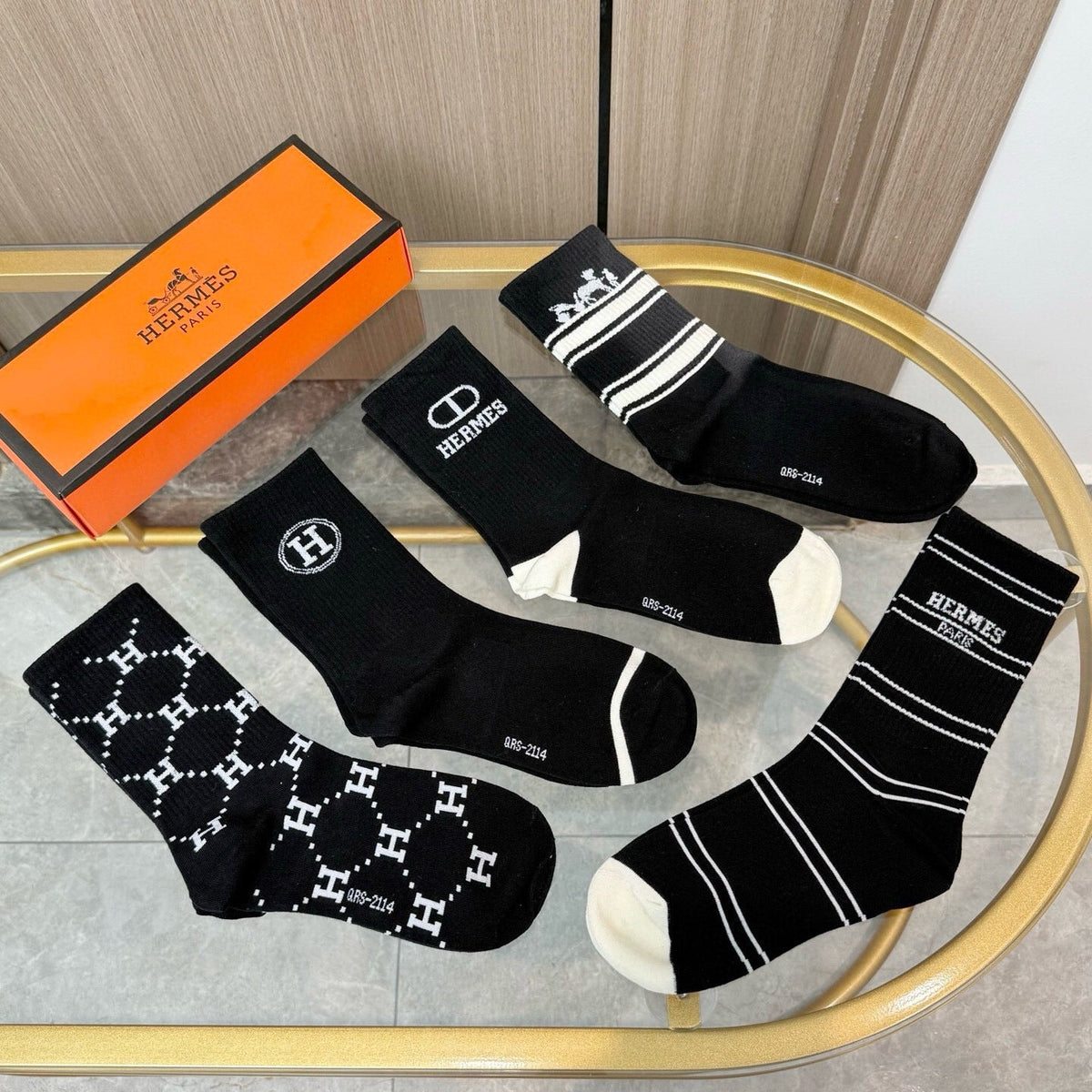 5-Pair Comfort Socks Set (1 BOX)-5