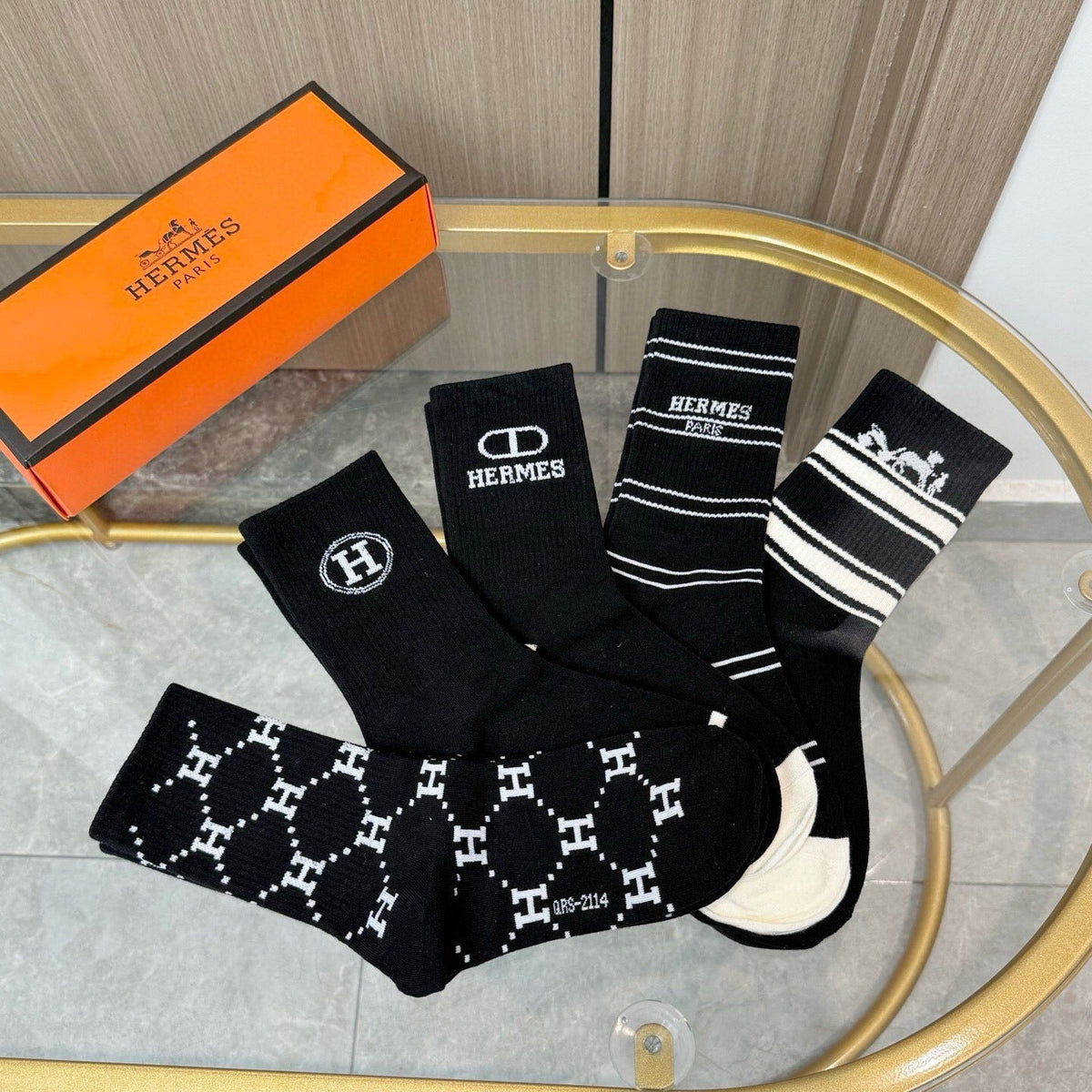 5-Pair Comfort Socks Set (1 BOX)-5