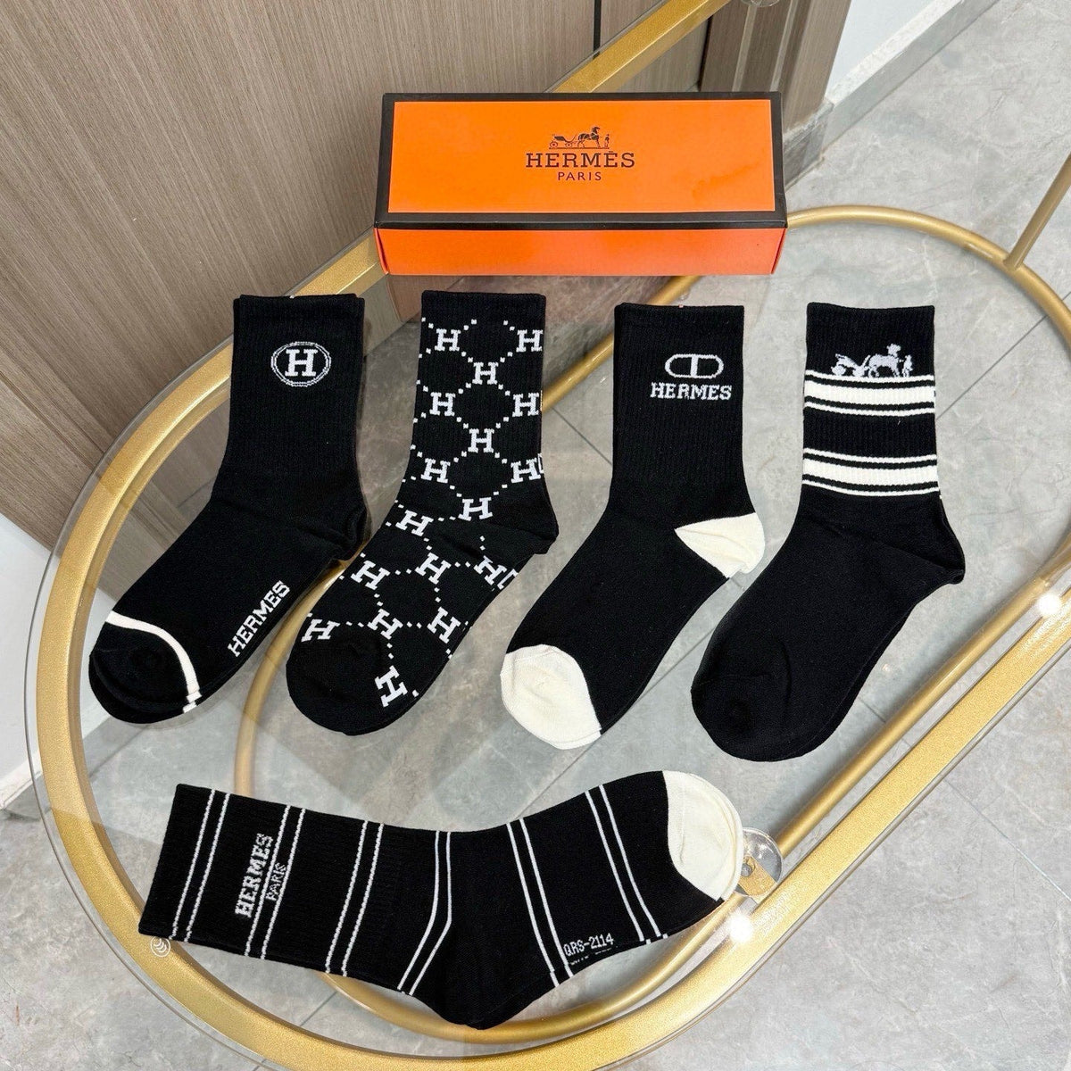 5-Pair Comfort Socks Set (1 BOX)-5