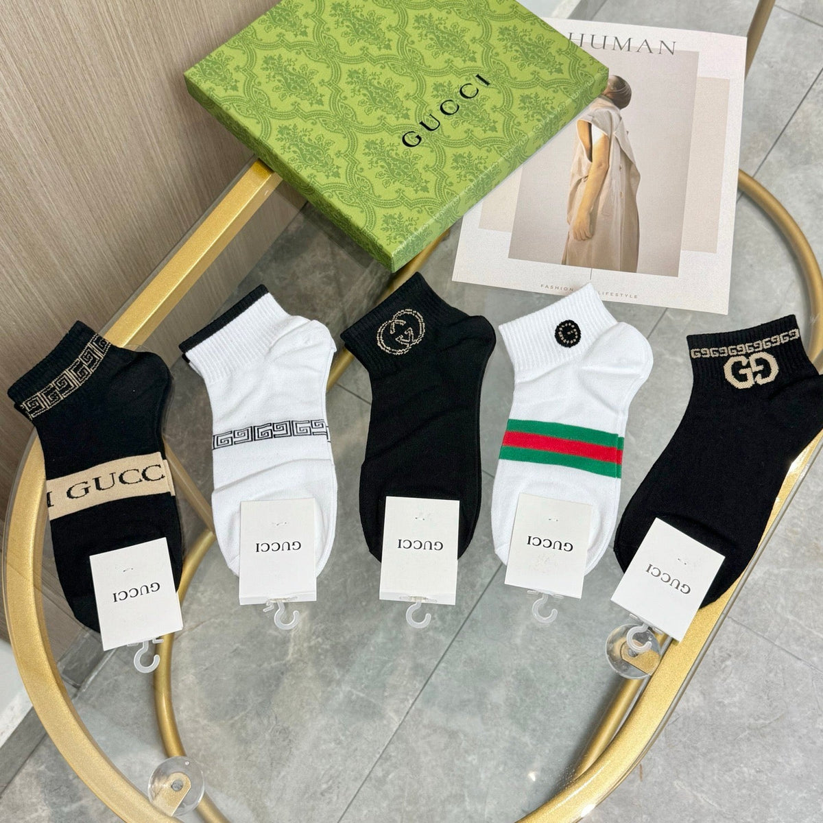5-Pair Comfort Socks Set (1 BOX)-10