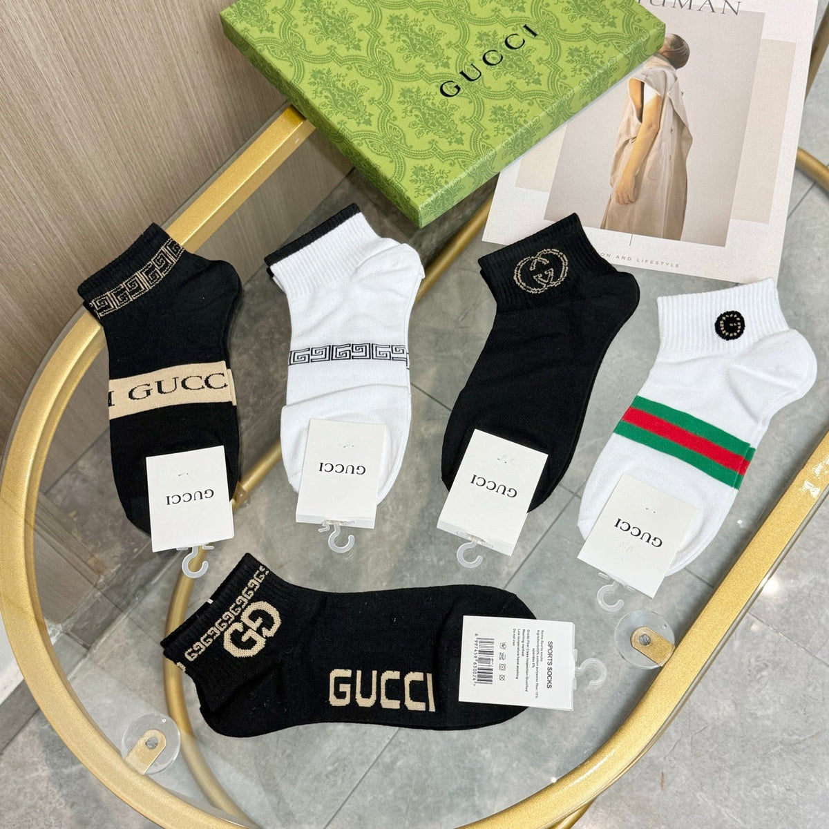 5-Pair Comfort Socks Set (1 BOX)-10