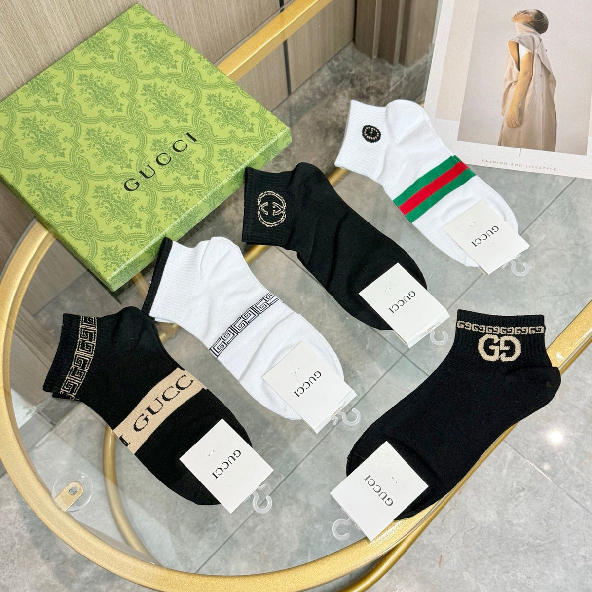 5-Pair Comfort Socks Set (1 BOX)-10