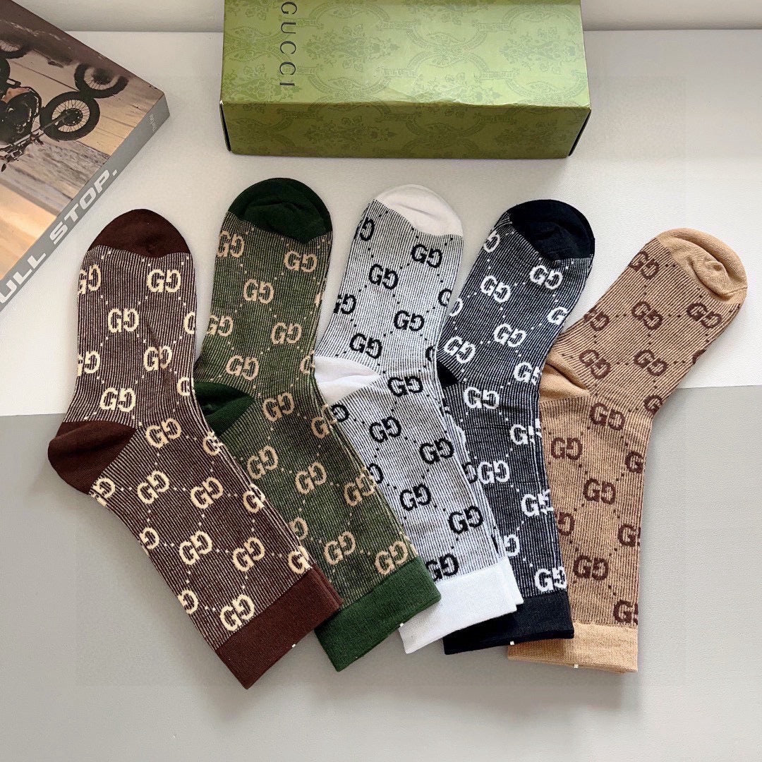 5-Pair Comfort Socks Set (1 BOX)-11