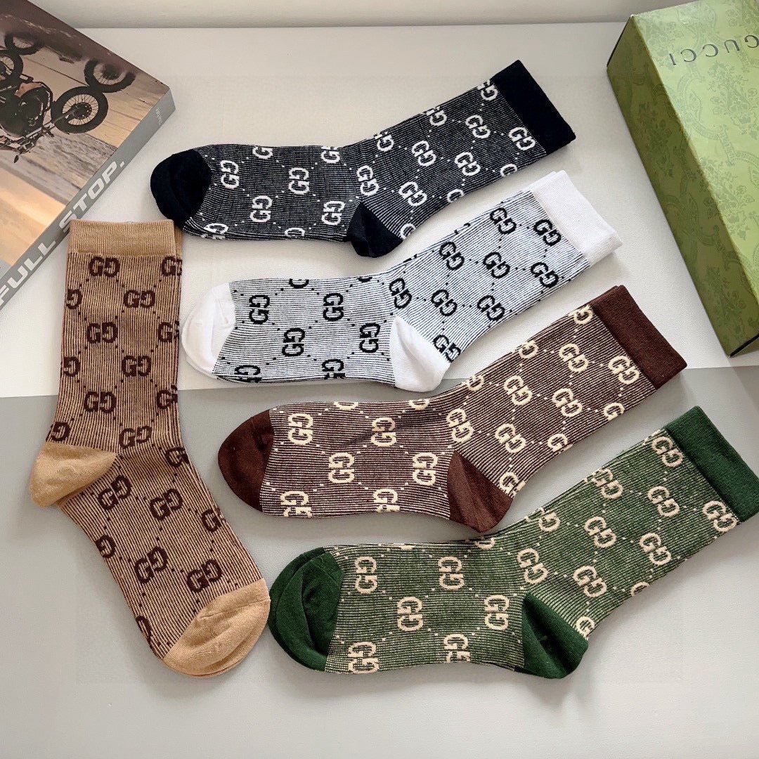 5-Pair Comfort Socks Set (1 BOX)-11