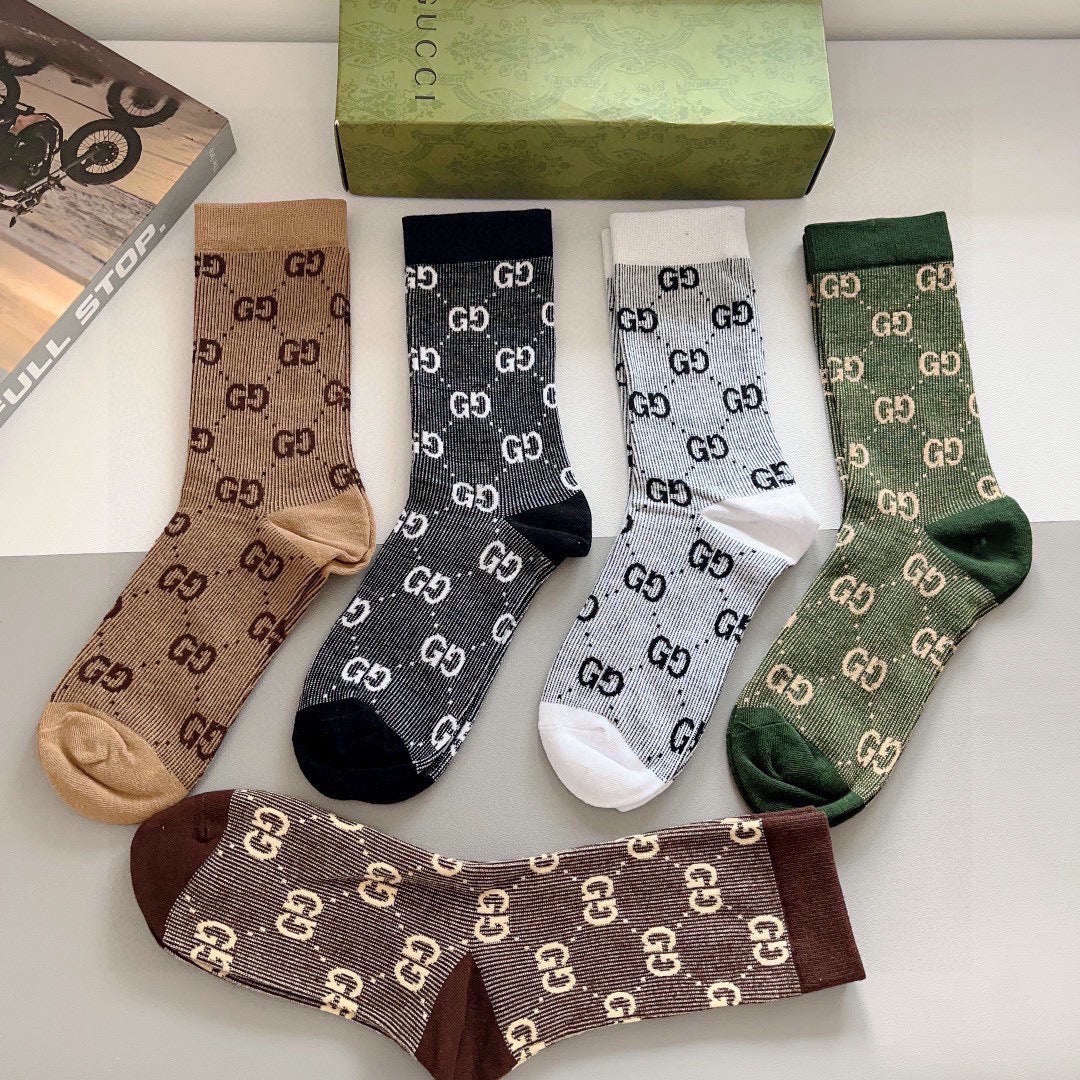 5-Pair Comfort Socks Set (1 BOX)-11