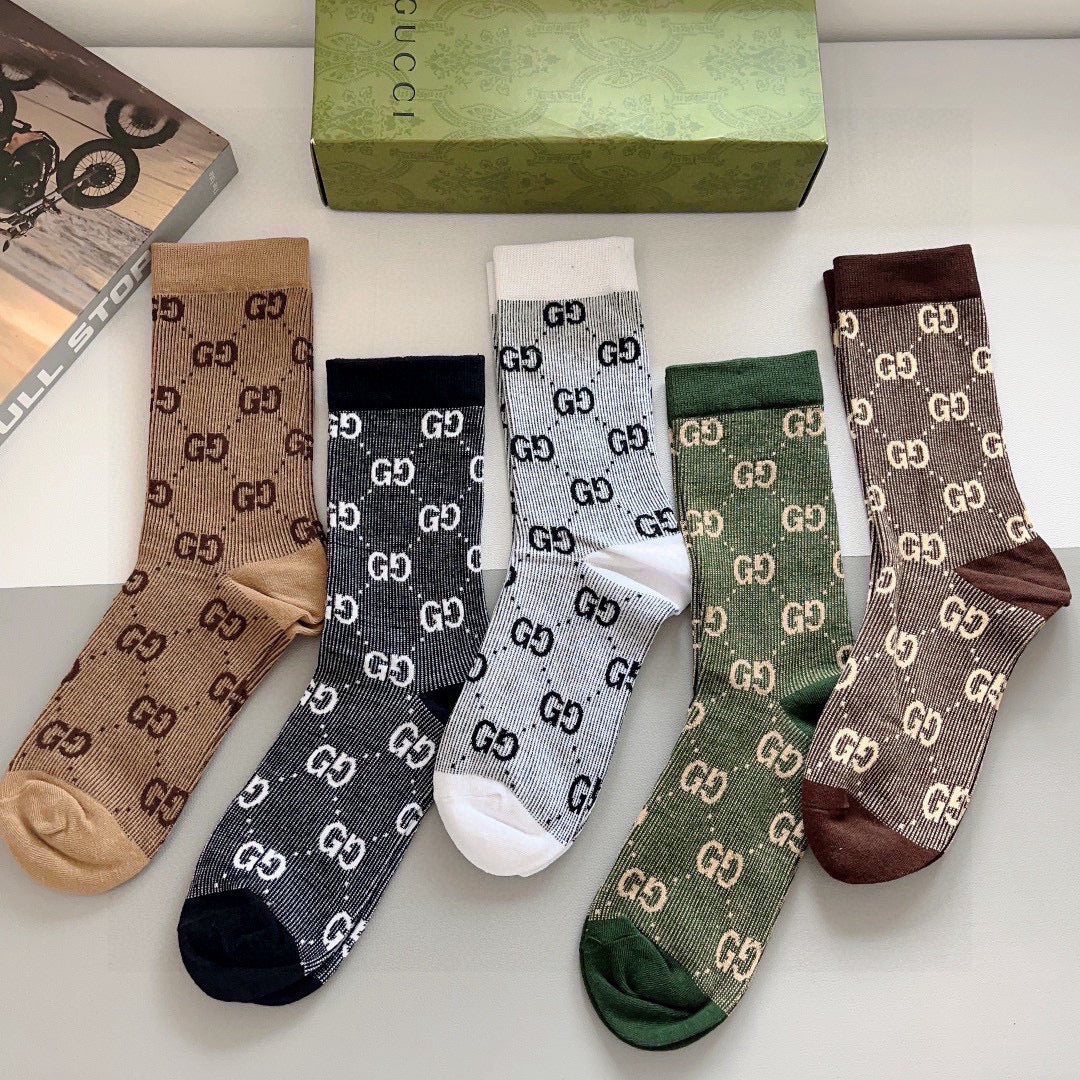 5-Pair Comfort Socks Set (1 BOX)-11