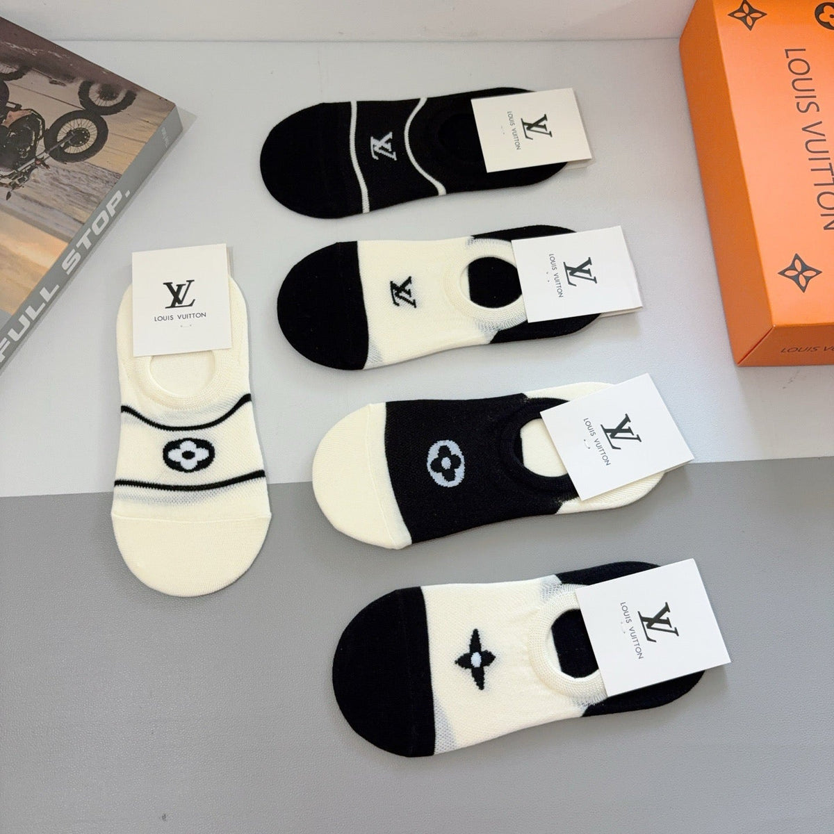 5-Pair Comfort Socks Set (1 BOX)-12