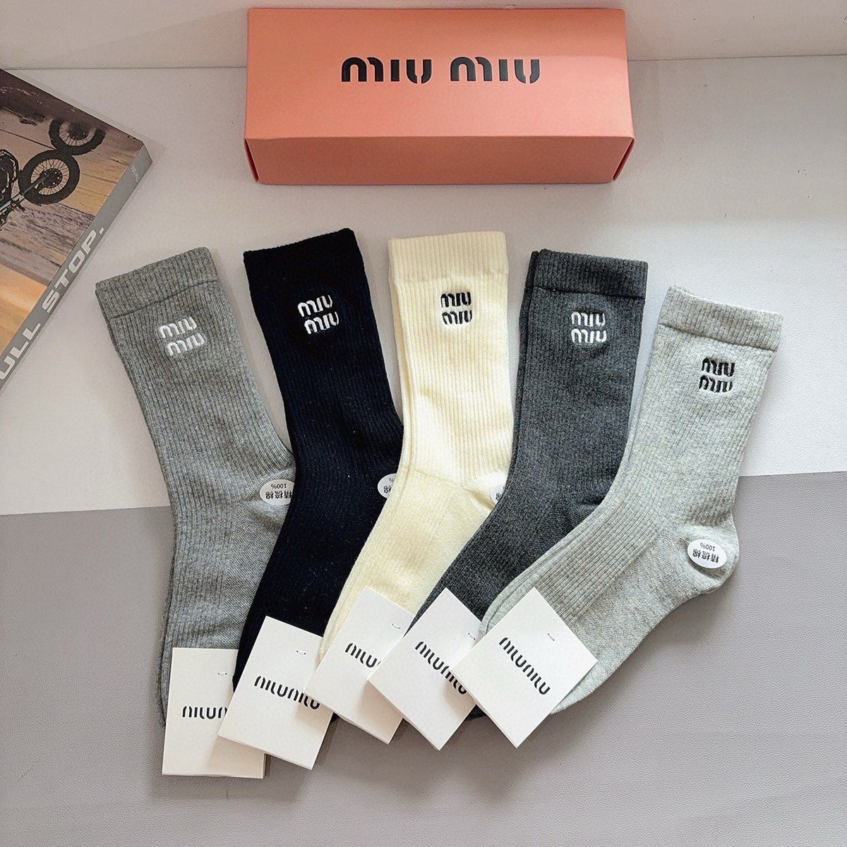 5-Pair Comfort Socks Set (1 BOX)-15