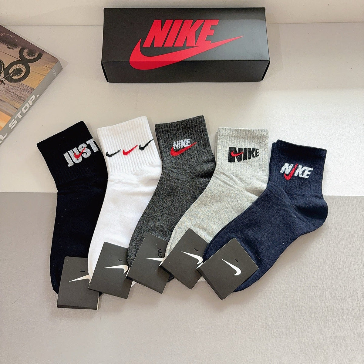 5-Pair Comfort Socks Set (1 BOX)-16