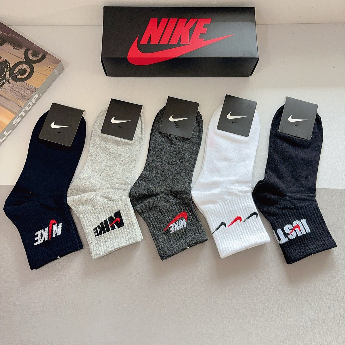5-Pair Comfort Socks Set (1 BOX)-16