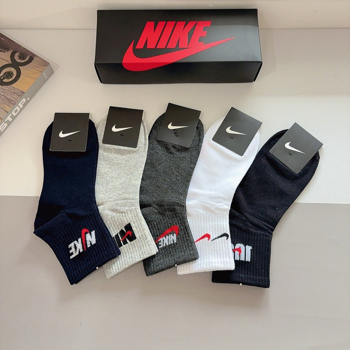 5-Pair Comfort Socks Set (1 BOX)-16
