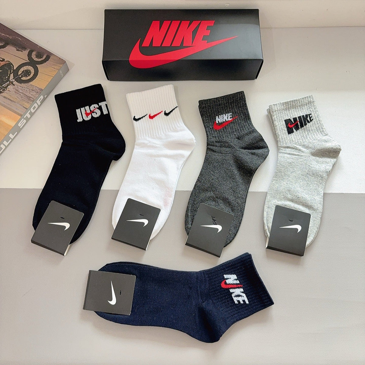 5-Pair Comfort Socks Set (1 BOX)-16