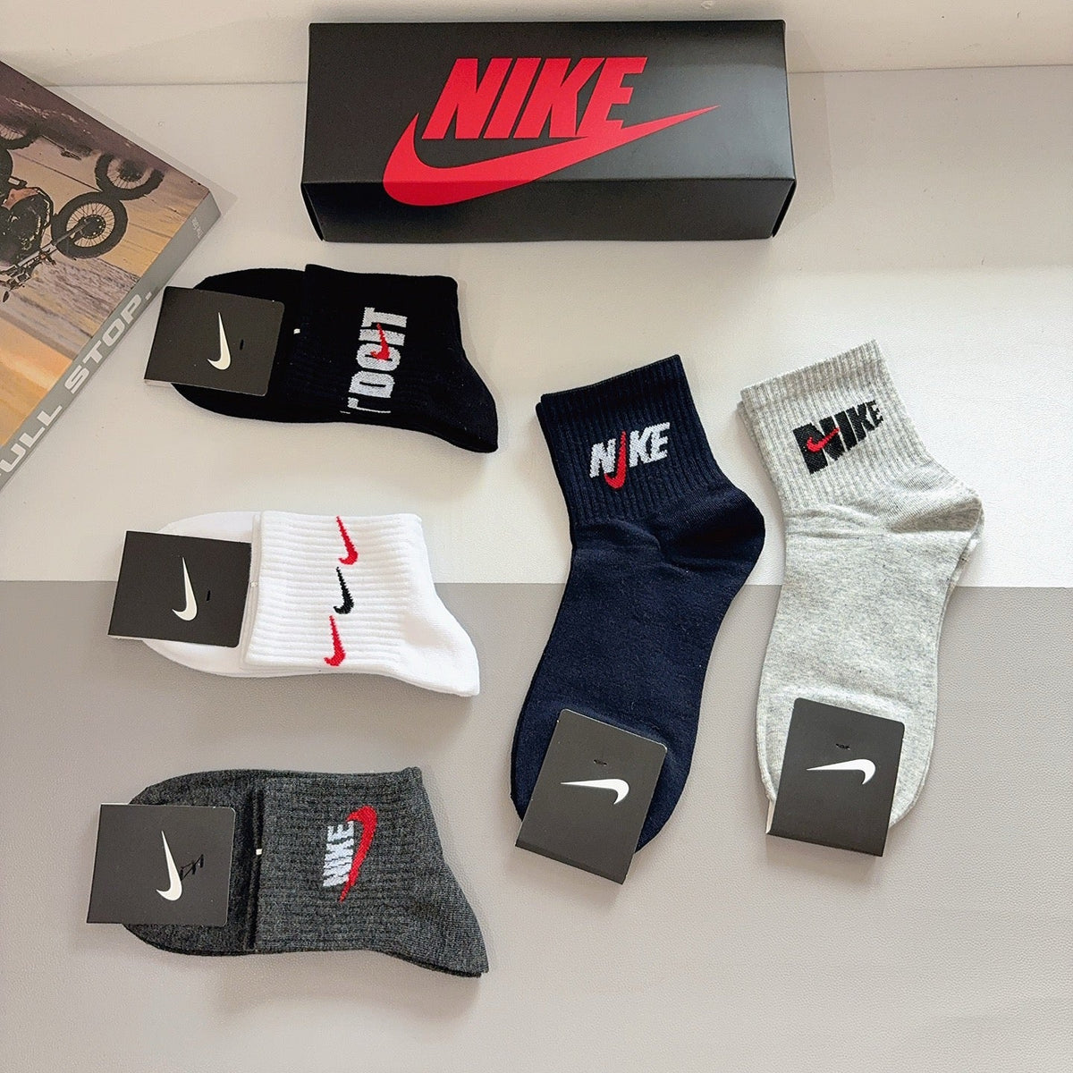 5-Pair Comfort Socks Set (1 BOX)-16