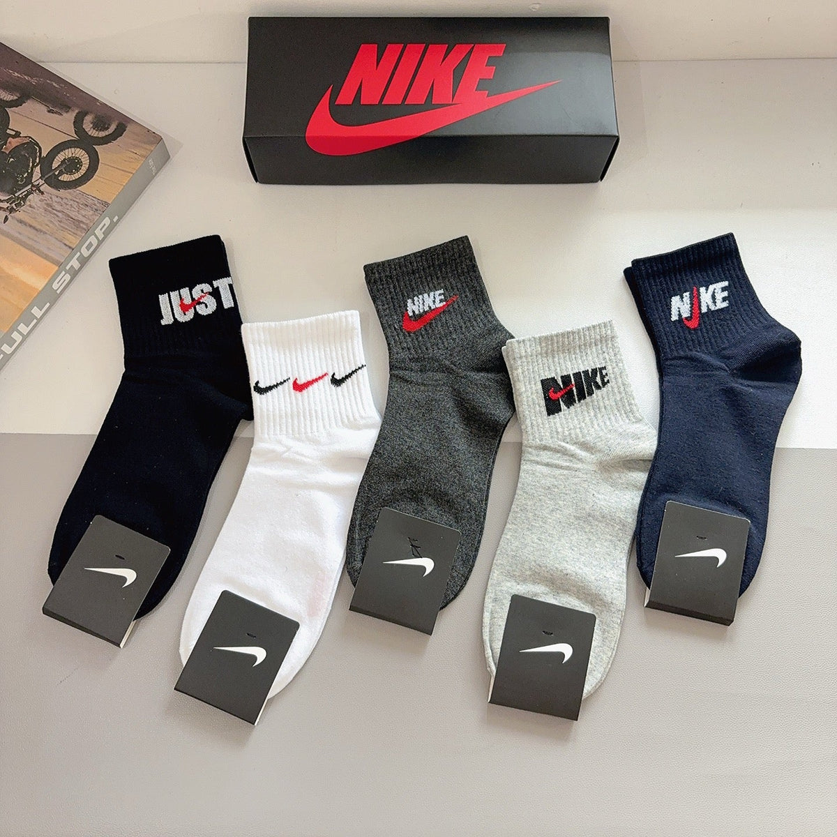 5-Pair Comfort Socks Set (1 BOX)-16
