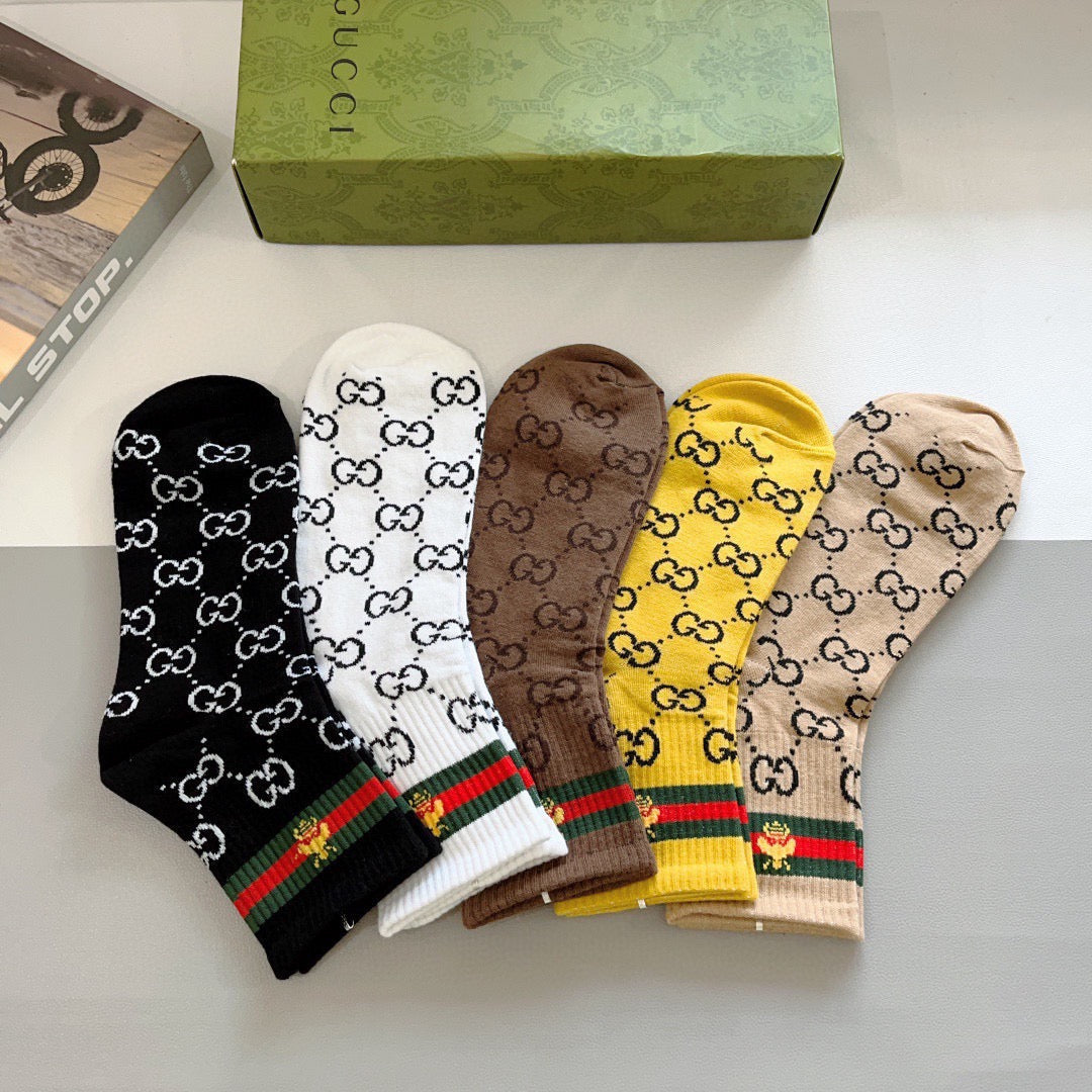 5-Pair Comfort Socks Set (1 BOX)-17