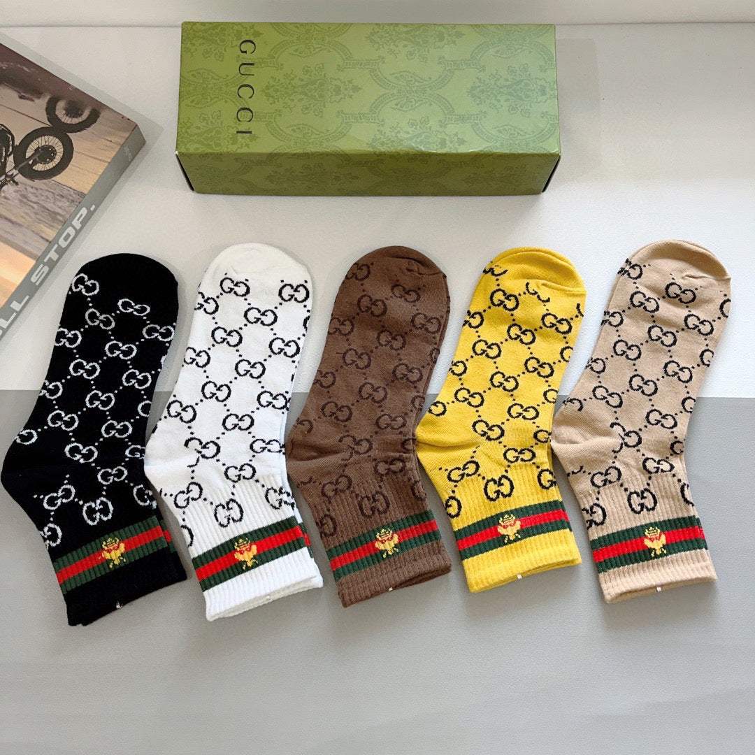 5-Pair Comfort Socks Set (1 BOX)-17