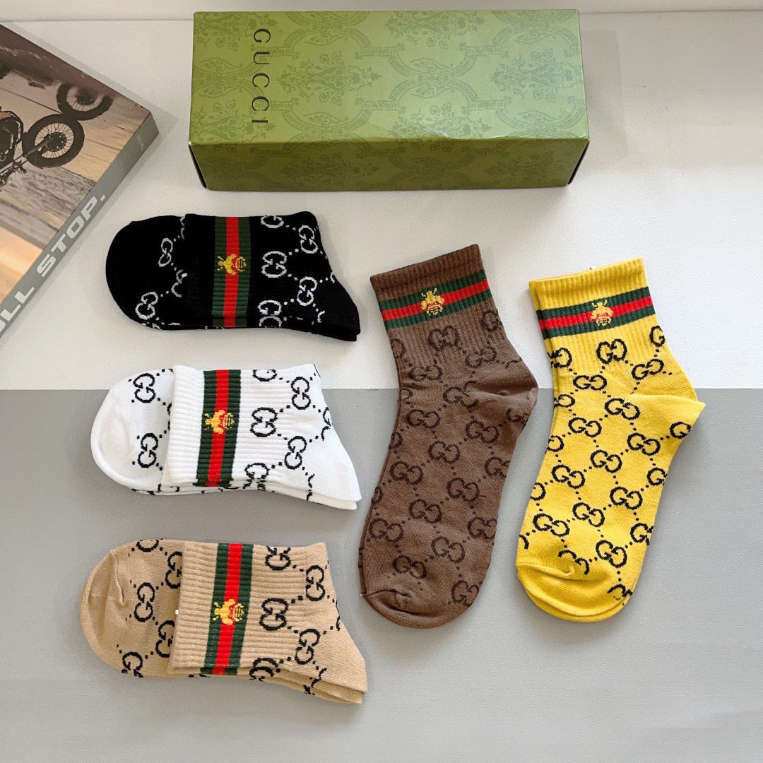 5-Pair Comfort Socks Set (1 BOX)-17
