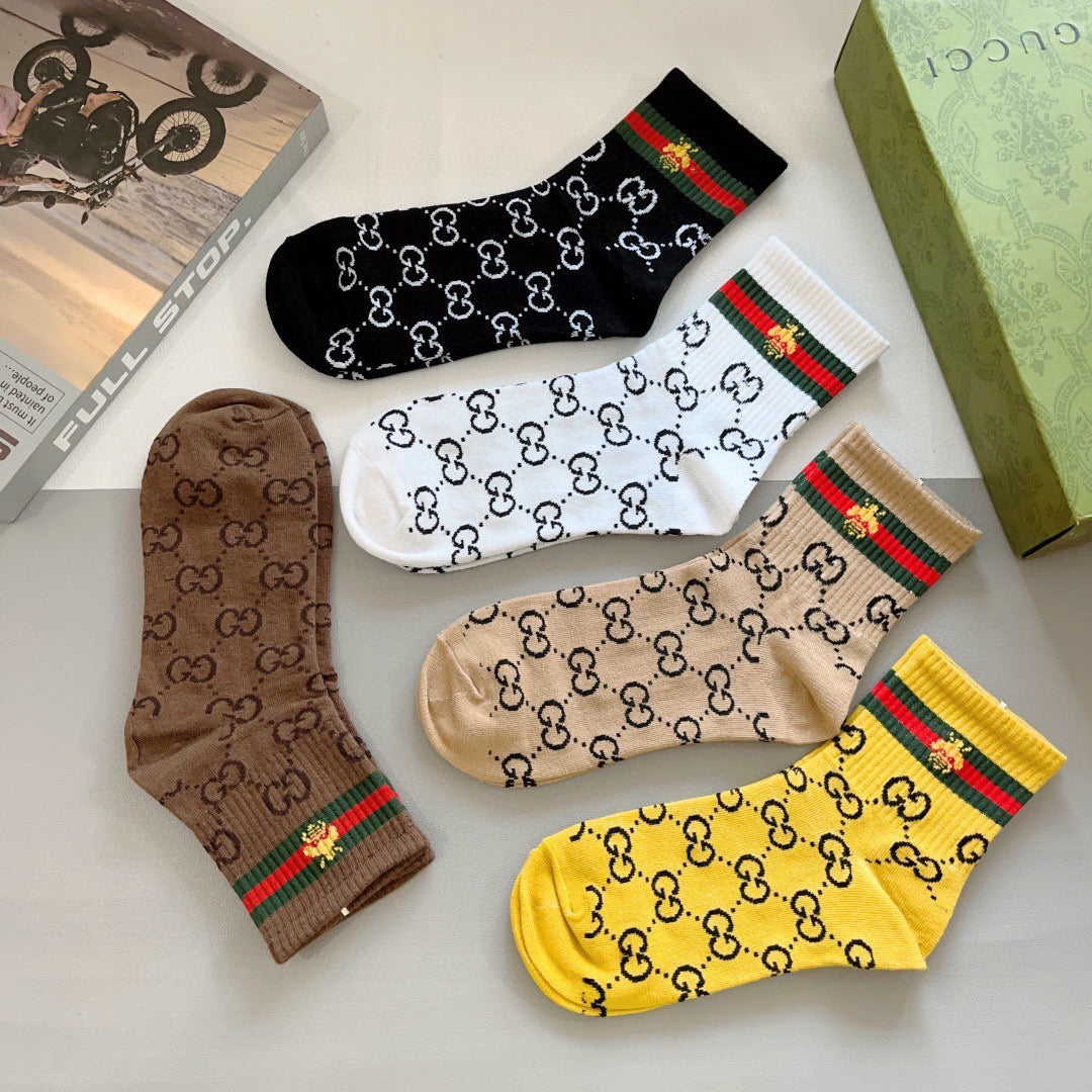 5-Pair Comfort Socks Set (1 BOX)-17