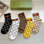 5-Pair Comfort Socks Set (1 BOX)-17