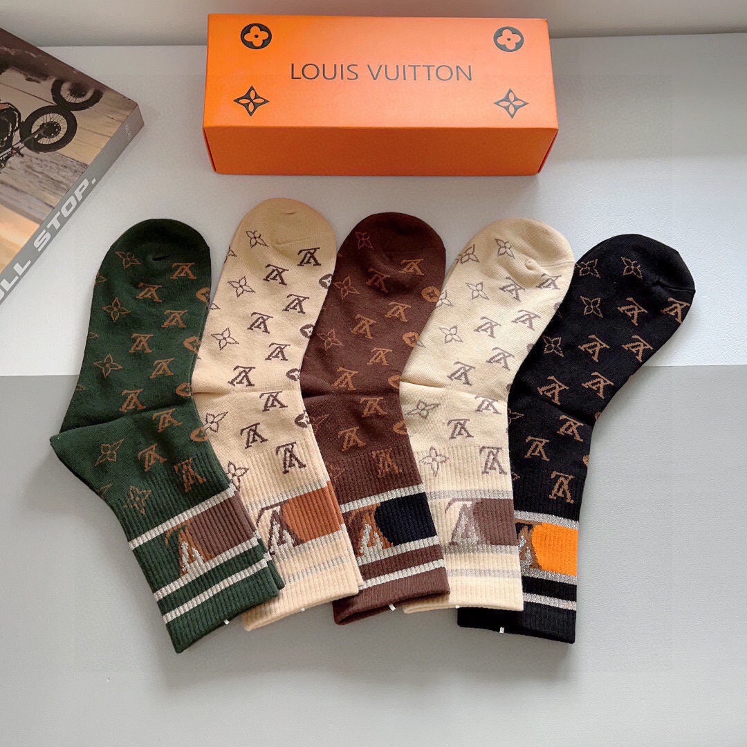 5-Pair Comfort Socks Set (1 BOX)-18