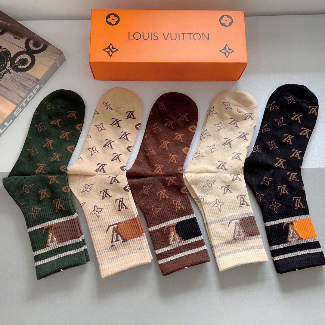 5-Pair Comfort Socks Set (1 BOX)-18