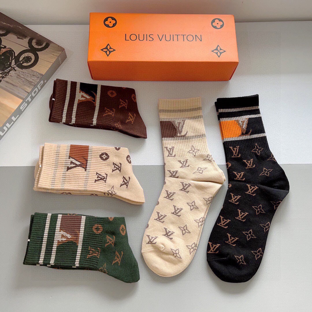 5-Pair Comfort Socks Set (1 BOX)-18