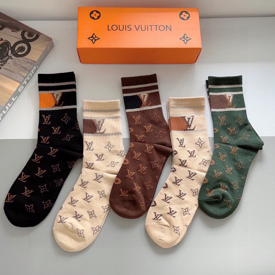 5-Pair Comfort Socks Set (1 BOX)-18