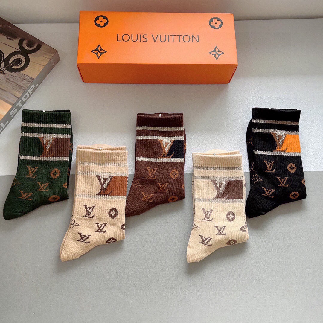 5-Pair Comfort Socks Set (1 BOX)-18